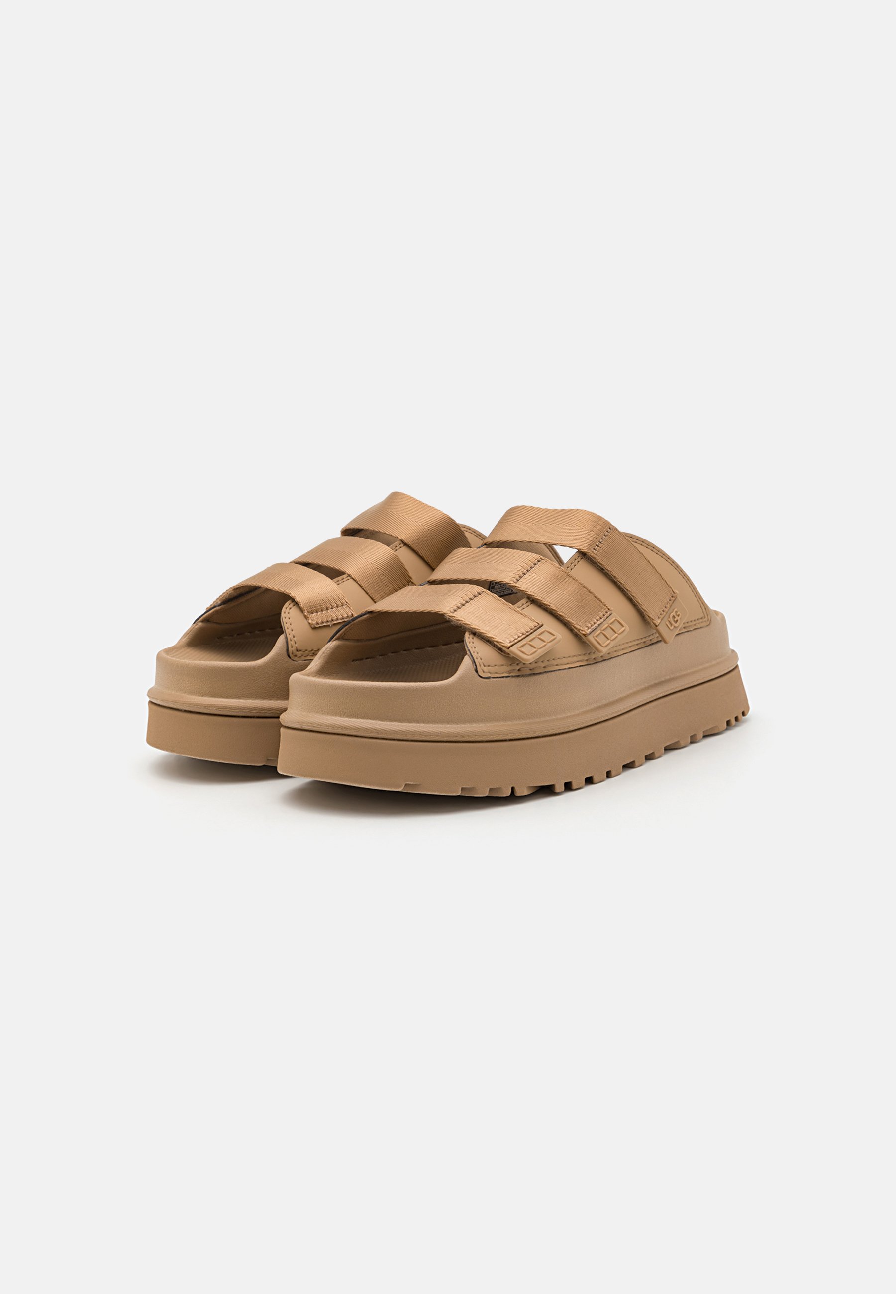 UGG GOLDENGLOW - Pantoletai su kulnu - sand/smėlinė - Zalando.lt