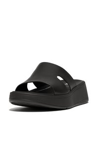 FitFlop F-MODE RAW-EDGE - Muiltjes - zwart
