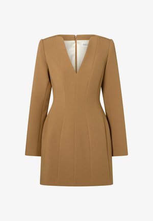 Malina, NINNI CUT-OUT SHOULDER HOURGLASS DRESS - Robe de soirée - camel