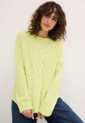 MIT ZOPF - Pullover - green