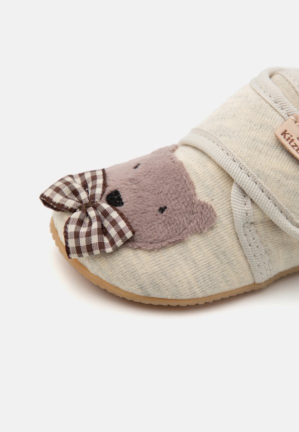 BENNI BÄR BABY KLETTVERSCHLUSS UNISEX - Slippers - natur2