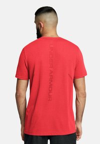 Under Armour VANISH SEAMLESS GRID - Spordi T-särk - racer red (713)