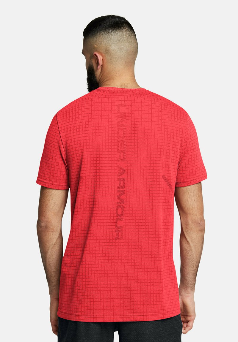 Under Armour VANISH SEAMLESS GRID - Spordi T-särk - racer red (713)