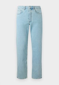 SLHREGULAR BEN KORI - Straight leg jeans - light blue denim
