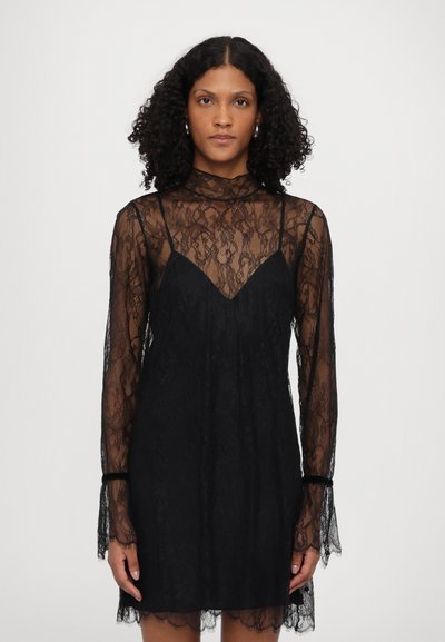 FRAME DRESS - Рокля тип риза - black