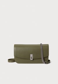 POLO ID LEATHER CHAIN WALLET & BAG - Sac à main - basil