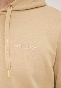 Armani Exchange FELPA - Felpa con zip - safari