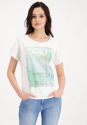 T-Shirt print - weiß