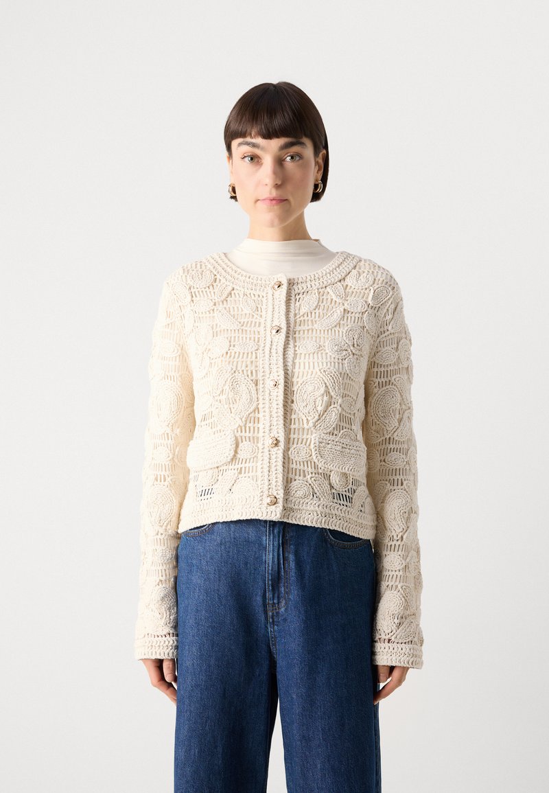 Cardigan Joules Fille 6 Ans - Ivoire Doux Coton, Brodé, Léger