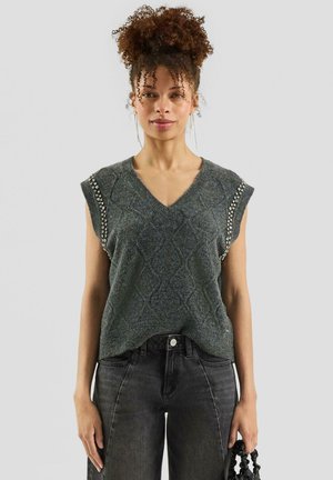 Strickpullover - anthrazit