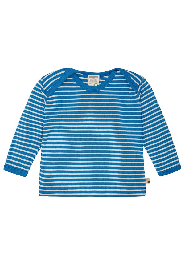GESTREIFT MIT - Langarmshirt - azur