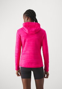 CMP WOMAN JACKET FIX HOOD - Felpa con zip - fuxia melange