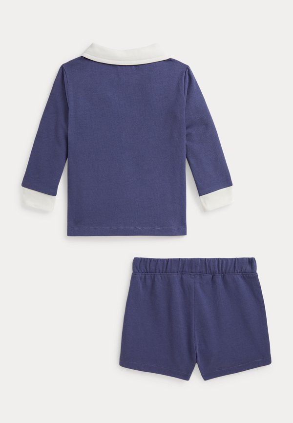 LOGO COTTON POLO SHIRT & SHORT SET - Polo shirt2