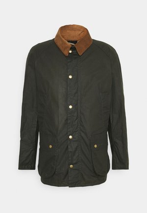 LIGHTWEIGHT ASHBY WAX - Palton scurt - archive olive