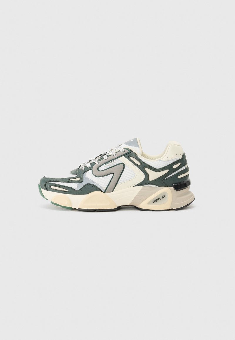 Replay - DESTINY - Sneakers basse - forest green/white, Ingrandire
