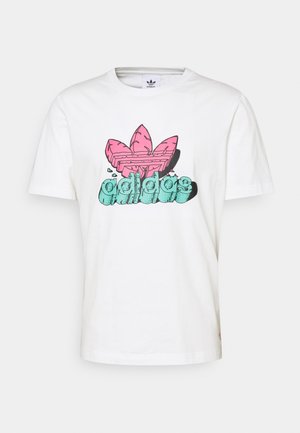 TEE UNISEX - Print T-shirt - core white