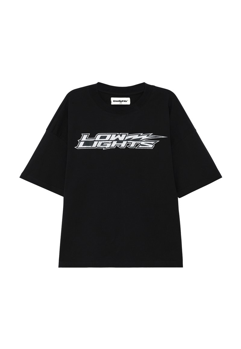 LOW LIGHTS STUDIOS® T-shirt print zwart LOW LIGHTS STUDIOS® T-shirt print zwart