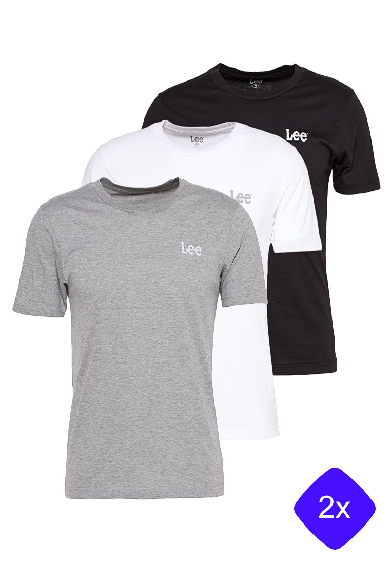 Lee T-shirt basic zwart
