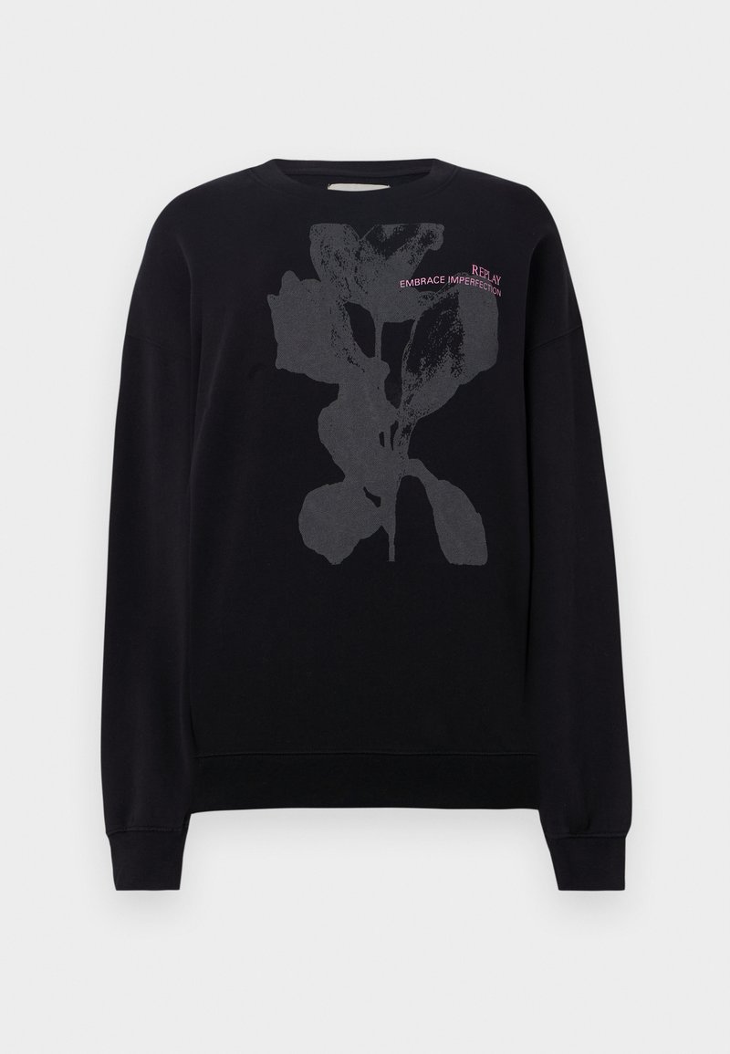 Replay Sweater zwart