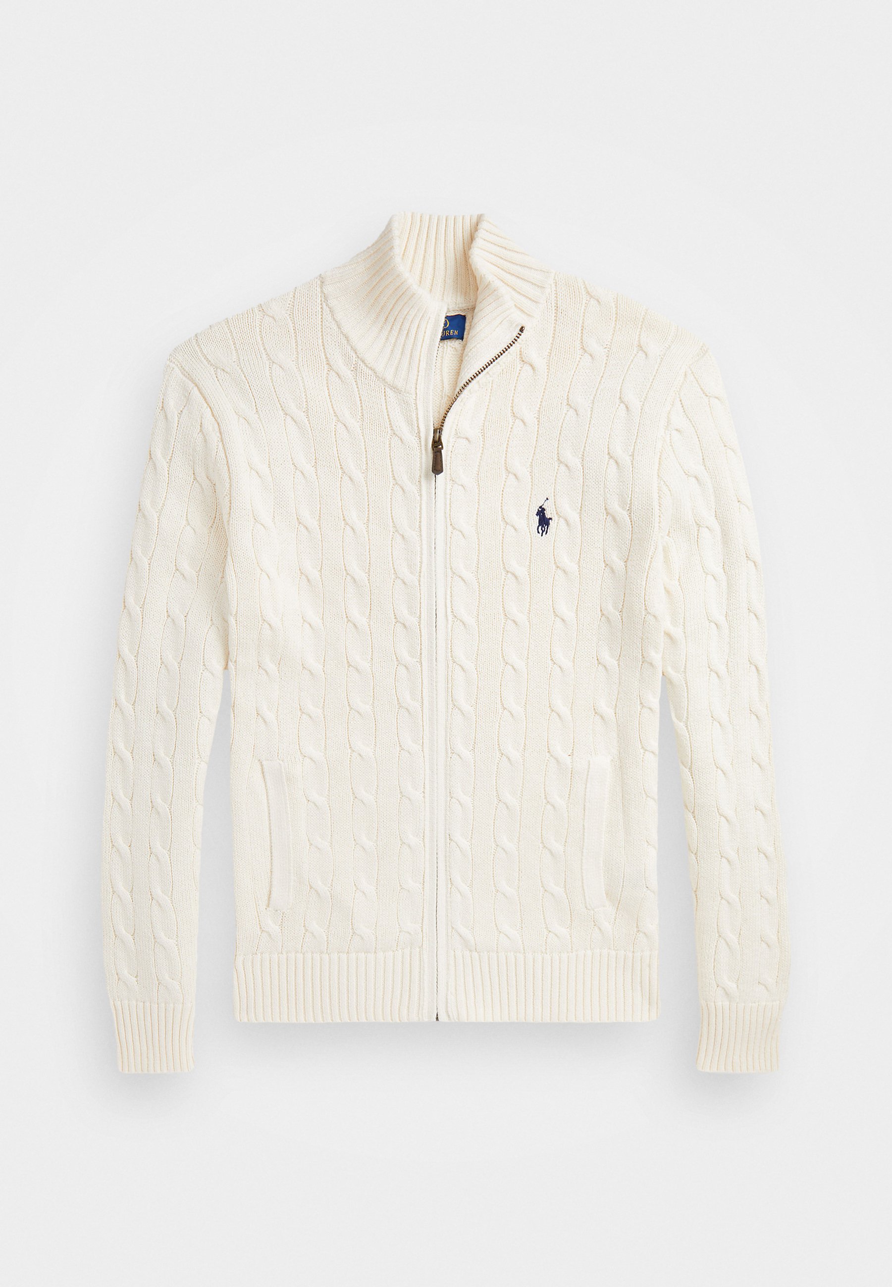 Polo Ralph Lauren CABLE-KNIT COTTON FULL-ZIP JUMPER Cardigan