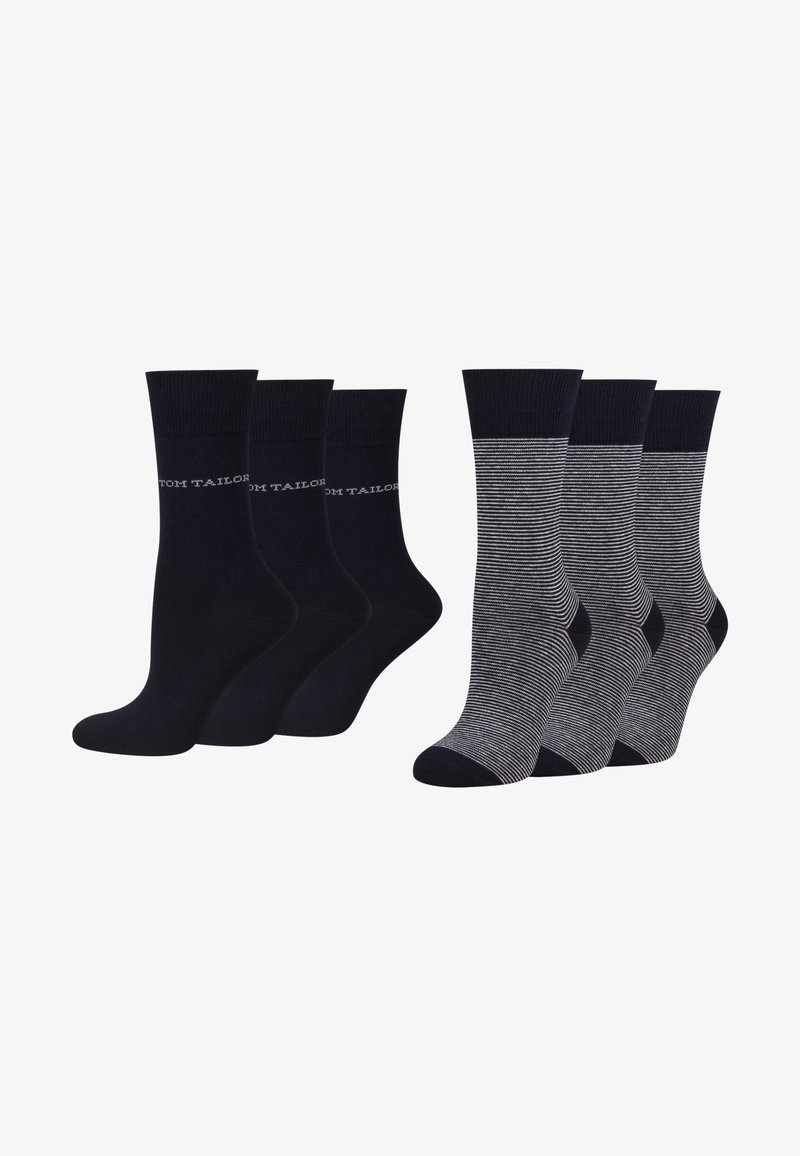 TOM TAILOR 6ER BASIC - Socken - paar navy