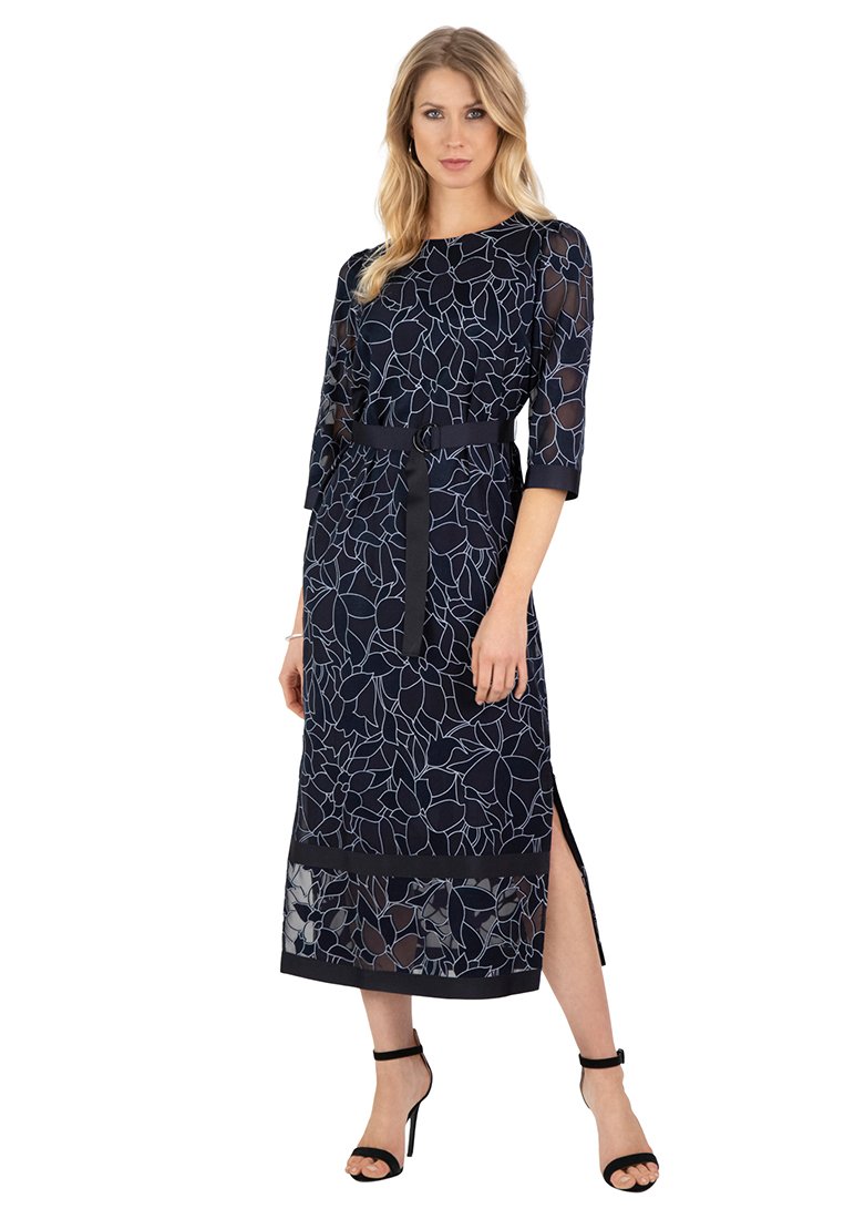 Apart Maxi-jurk blauw Apart Maxi-jurk blauw