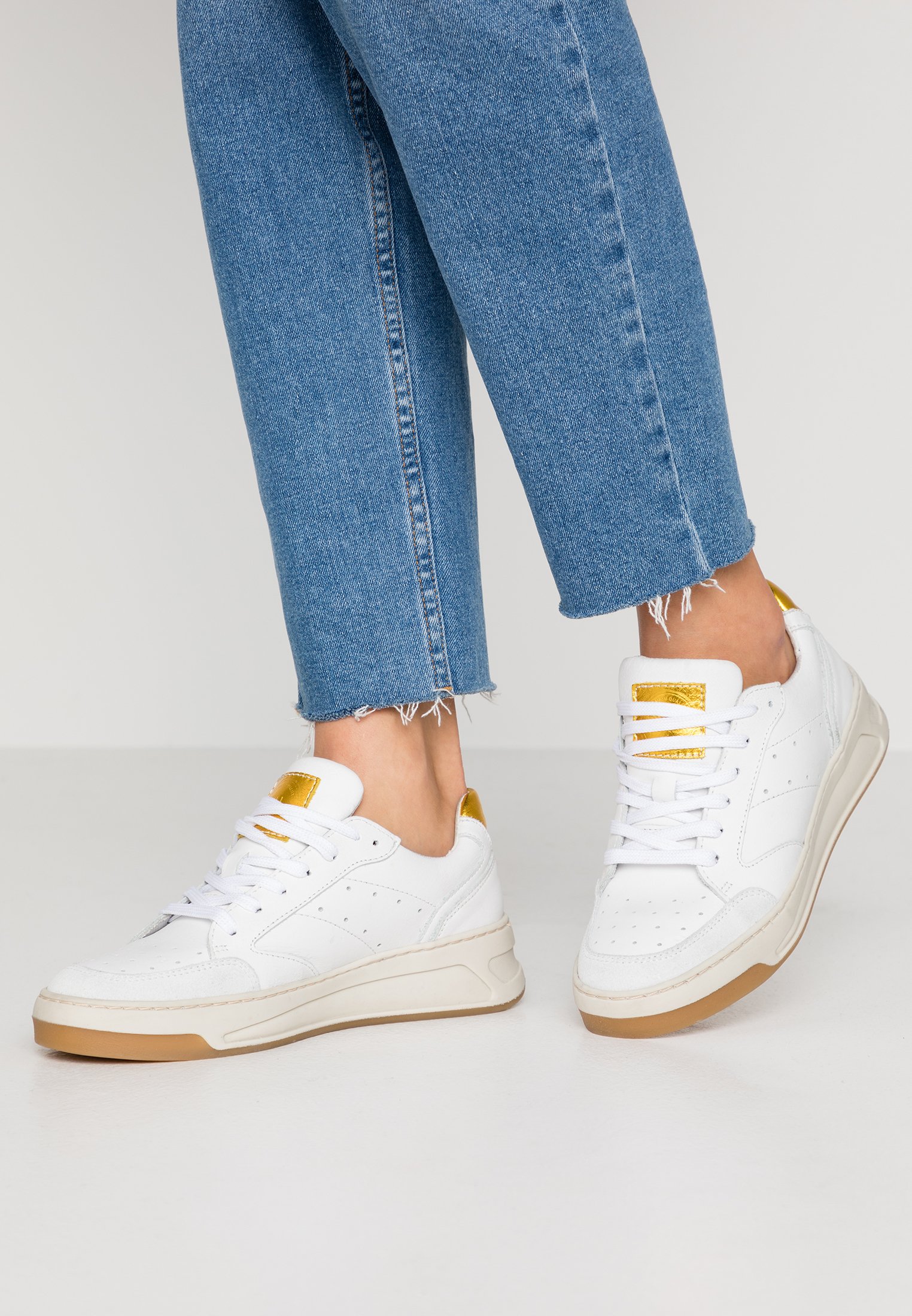 Bullboxer Joggesko whiteyellow Zalando.no Bullboxer Joggesko whiteyellow Zalando.no