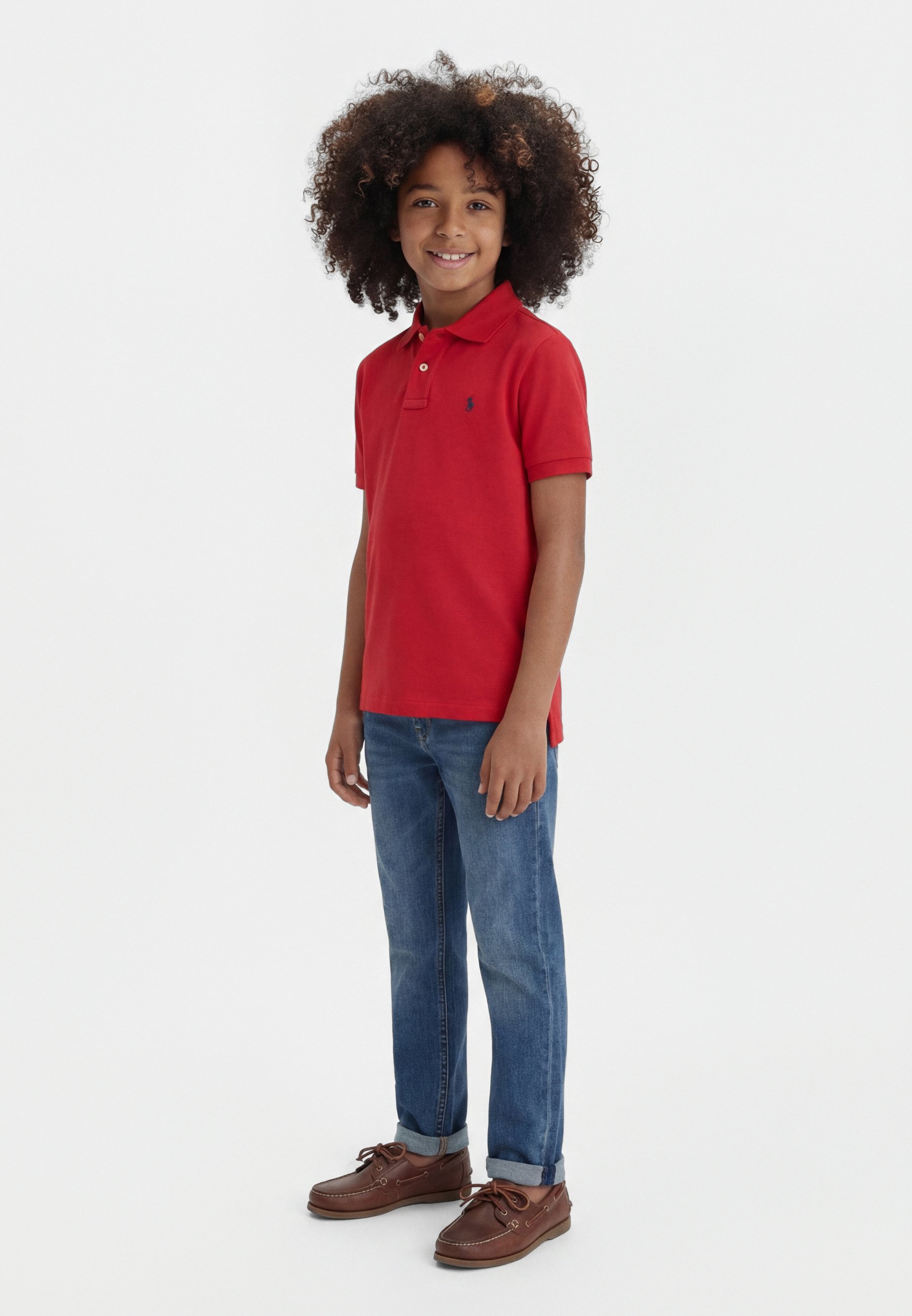 Polo Ralph Lauren CUSTOM FIT TEENS - Polo shirt - red - Zalando.co.uk