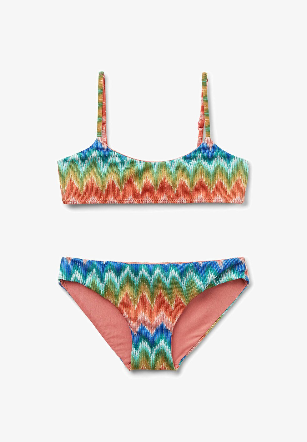 Calzedonia ELEGANT CHEVRON Bikini Multicolor/multicolore