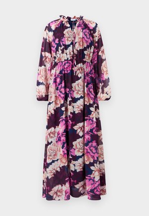 VILA VIEMME HIGH NECK MAXI DRESS - Occasion wear - navy/purple