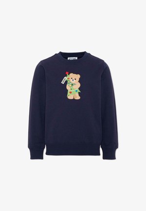 MOSCHINO, FELPA UNISEX - Sudadera - blu