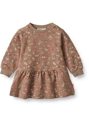 Vestido informal - cocoa brown meadow