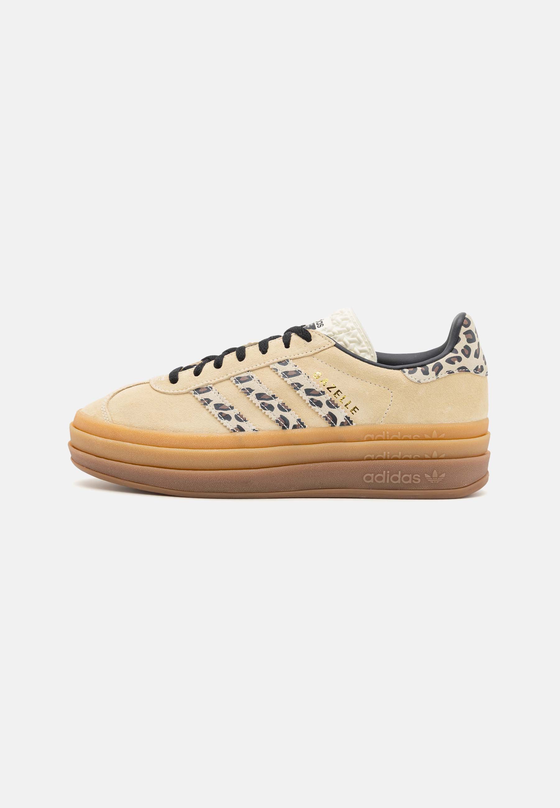 adidas gazelle silver green womens adidas Gazelle Bold Cream Black Leopard – Mr. Sneakerseller main image 0