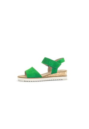 Sandalen met enkelbandjes - grün