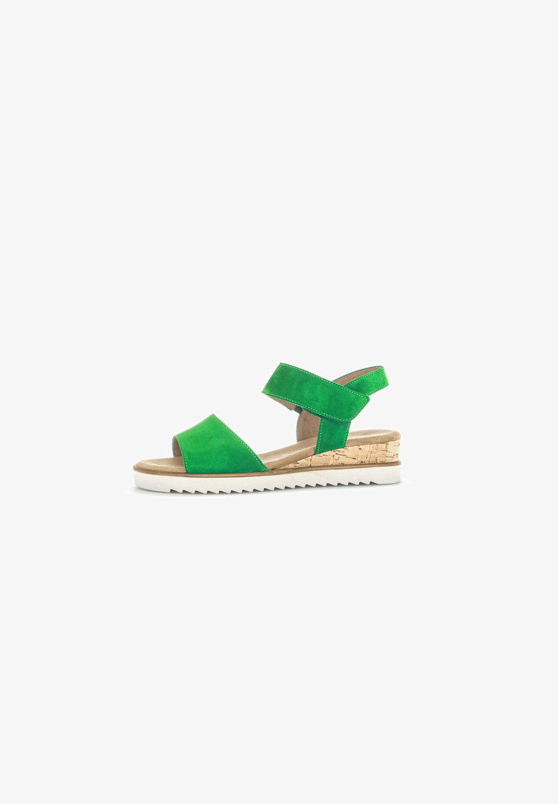 Gabor Ankle cuff sandals - grün