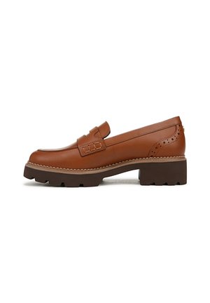 FILLMORE - Chaussons - tan brown leather