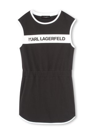 SANS MANCHE À POCHES - Robe en jersey - black