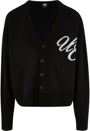 Urban Classics INITIALS  - Cardigan - black