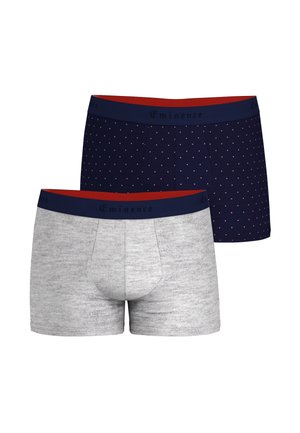 Eminence LOT DE 2 FAIT EN FRANCE - Boxers - gris chiné imprimé drapeaux