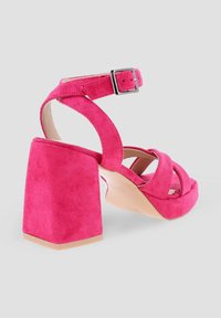 Blogger Sandalias con plataforma - rosa