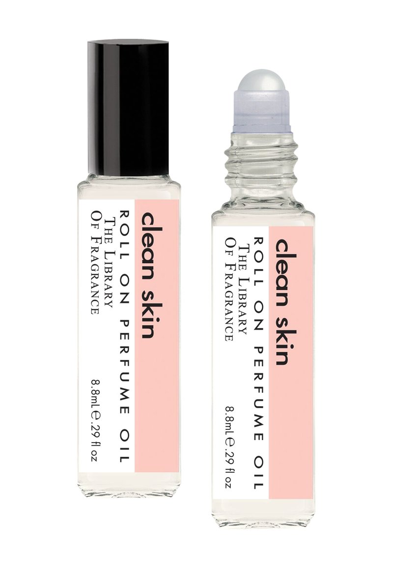The Library of Fragrance ROLL ON PERFUME  - Eau de Parfum - clean skin