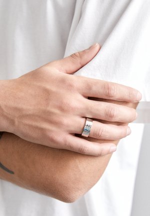 MINIMAL LOGO UNISEX - Anillo - silver-coloured