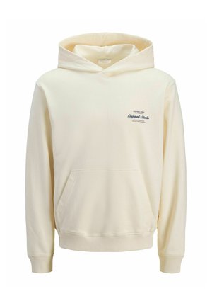 Jack & Jones, SWEATSHIRT PLUS SIZE SWEATSHIRT - Hættetrøje - antique white