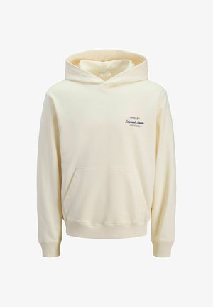 Jack & Jones, SWEATSHIRT PLUS SIZE SWEATSHIRT - Hættetrøje - antique white