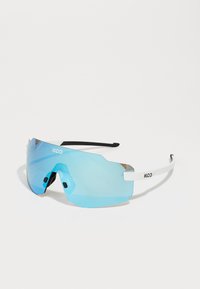 SUPERNOVA UNISEX - Sports glasses - white/light turquoise