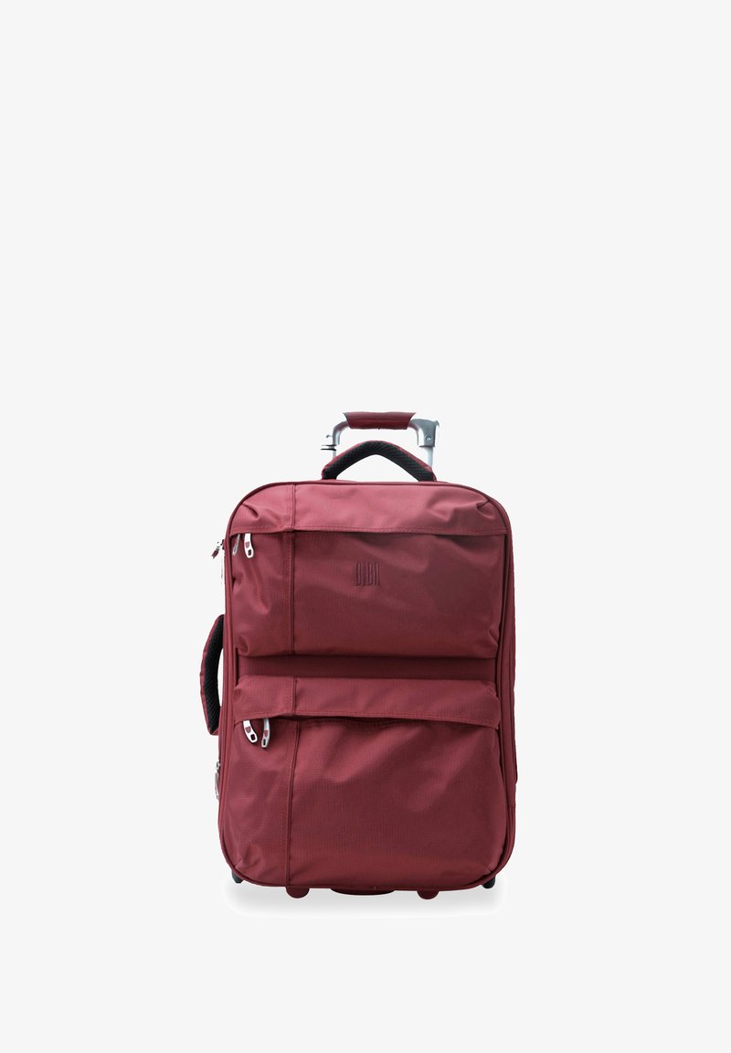 BIBA MERI CABIN-SMALL - Matkalaukku renkailla - dark red