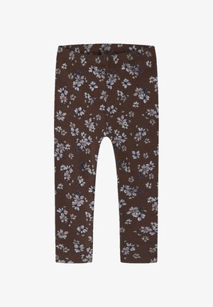 Name it, LEGGINGS RIB KNIT - Legging (type pantalon) - chicory coffee