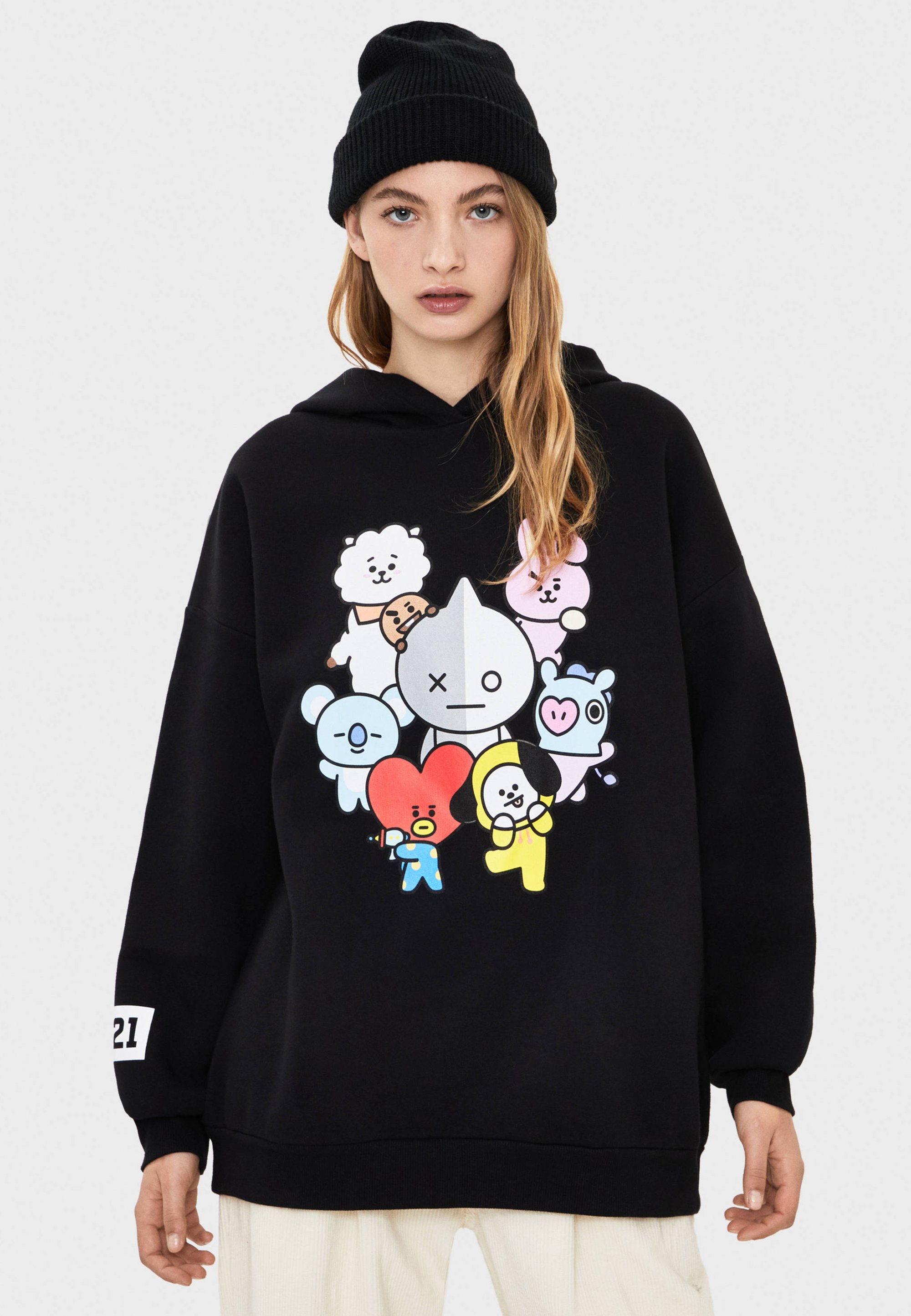 Толстовка bt21 Bershka