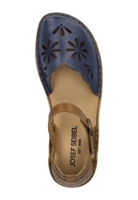 Josef Seibel ROSALIE SHARK KOMBI - Ballerinat nilkkaremmillä - shark kombi