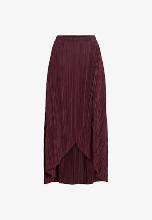VILA, MAXIROCK VIPLIS HIGH WAIST - Jupe portefeuille - winetasting